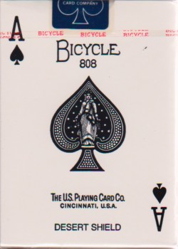 Bicycle Desert Shield Secret Weapon Playing Card Deck Collectible Aces of Spades 