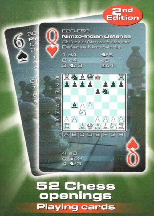 Chess Openings Playing Cards