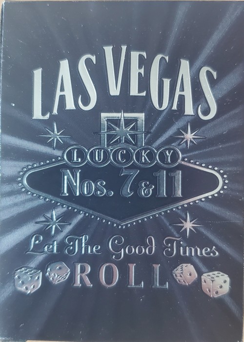 NEW DECK OF LAS VEGAS LUCKY NOS 7 & 11 PLAYING CARDS