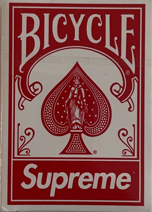 Supreme Bicycle Clear Playing Cards Waterproof Deck of 52 FW20 Week 1 Brand new 