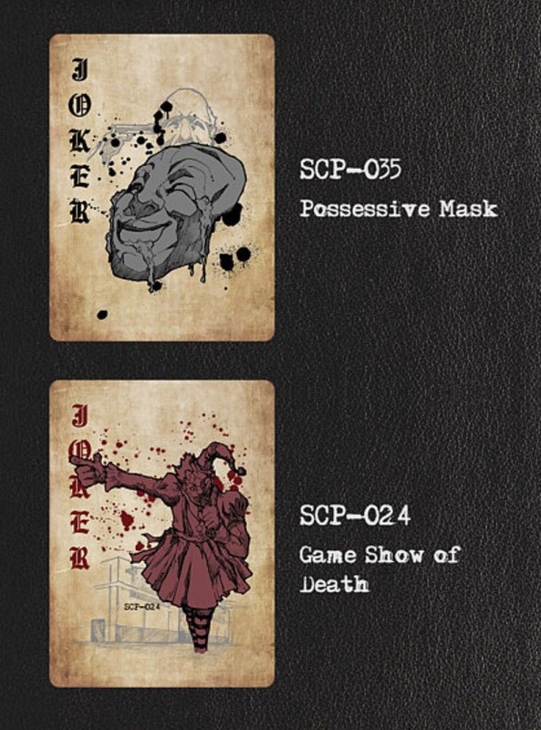 SCP Foundation Playing Cards by Vermilion Collection — Kickstarter