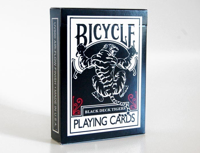 Black Deck Tigers (red air cushion finish) [Bicycle]
